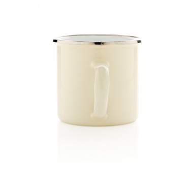 Logo trade promotional gifts image of: Vintage enamel mug