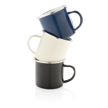 Logo trade promotional merchandise photo of: Vintage enamel mug