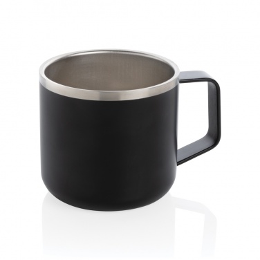 Logo trade promotional giveaway photo of: Stainless steel camp mug