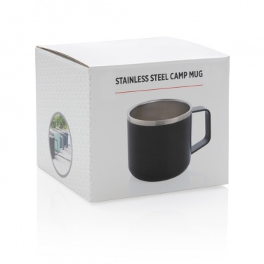Logotrade promotional product image of: Stainless steel camp mug