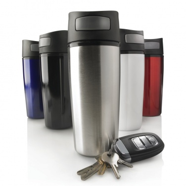 Logo trade promotional gifts image of: Auto leak proof tumbler