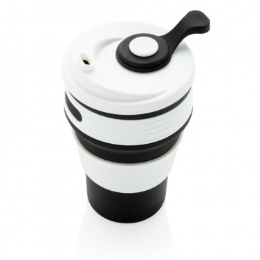 Logo trade promotional item photo of: Foldable silicone cup