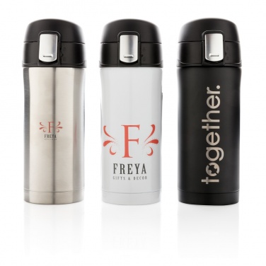 Logo trade corporate gifts picture of: Easy lock vacuum mug