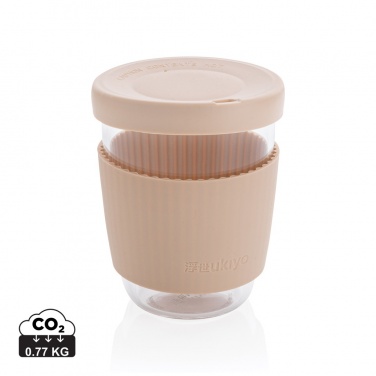 Logotrade promotional product image of: Ukiyo borosilicate glass with silicone lid and sleeve