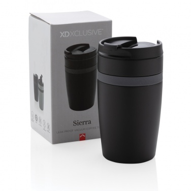 Logo trade promotional products image of: Sierra leak proof vacuum coffee tumbler