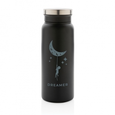 Logo trade promotional items image of: RCS Recycled stainless steel vacuum bottle 600ML