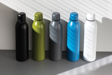 Logotrade advertising products photo of: RCS Recycled stainless steel vacuum bottle 500ML