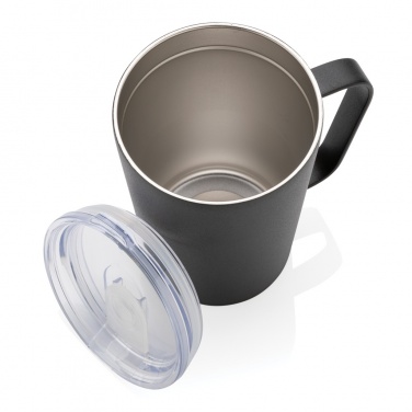 Logo trade promotional items image of: RCS Recycled stainless steel modern vacuum mug with lid