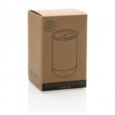 Logo trade business gift photo of: RCS recycled stainless steel tumbler