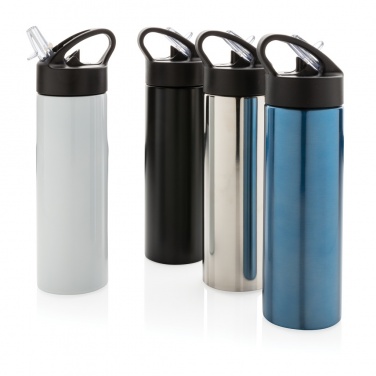 Logotrade promotional merchandise picture of: Sport bottle with straw