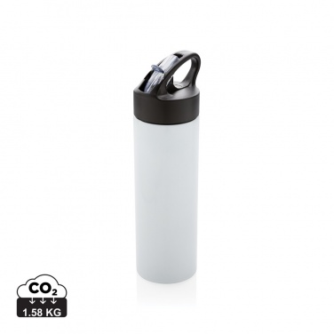 Logo trade promotional giveaways image of: Sport bottle with straw