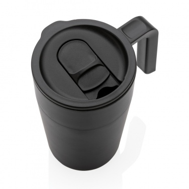 Logotrade promotional giveaways photo of: GRS Recycled PP and SS mug with handle