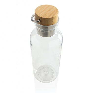 Logotrade promotional gift picture of: RCS RPET bottle with bamboo lid and handle