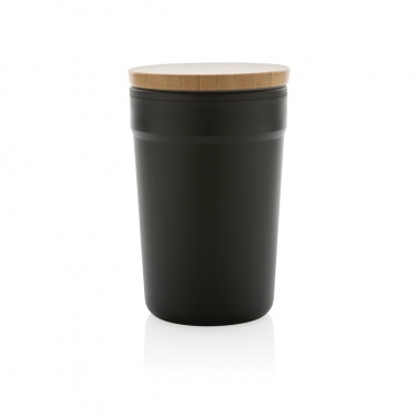 Logotrade business gifts photo of: GRS certified recycled PP mug with bamboo lid