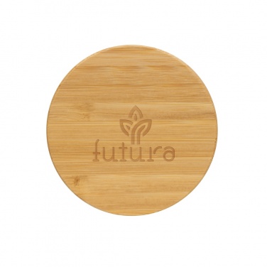 Logo trade promotional merchandise picture of: GRS certified recycled PP mug with bamboo lid