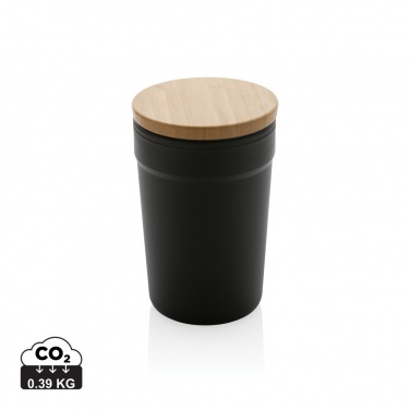 Logotrade advertising product image of: GRS certified recycled PP mug with bamboo lid