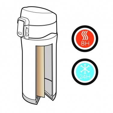 Logotrade corporate gift picture of: Swiss Peak Elite copper vacuum mug