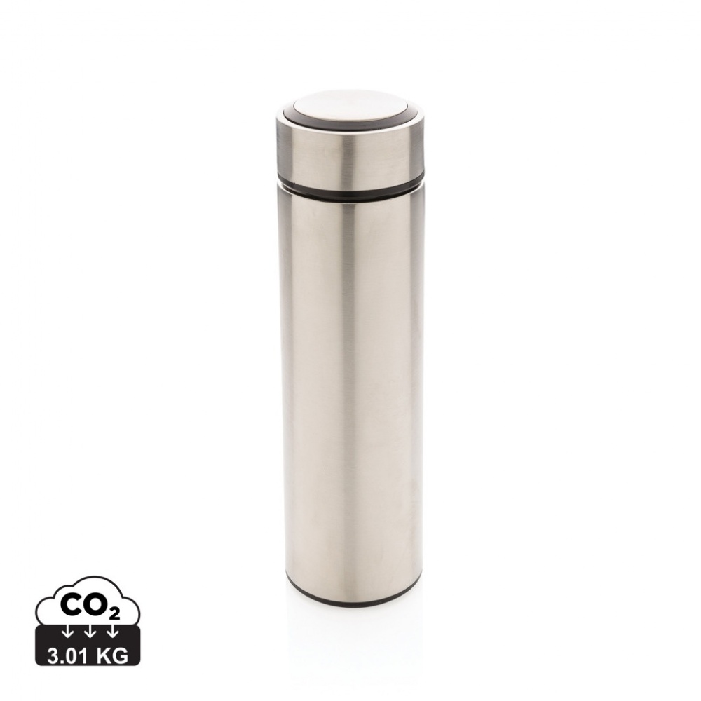 Logo trade promotional merchandise image of: Vacuum stainless steel bottle
