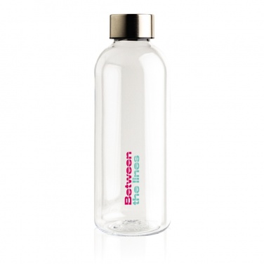 Logotrade promotional products photo of: Leakproof water bottle with metallic lid