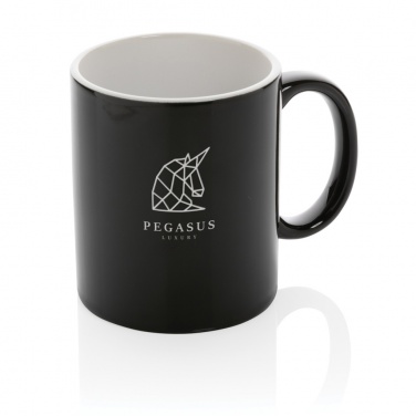 Logo trade promotional gifts image of: Ceramic classic mug 350ml
