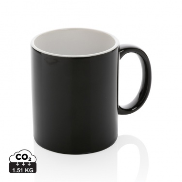 Logo trade promotional products image of: Ceramic classic mug 350ml