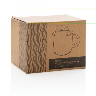 Logotrade promotional items photo of: Vintage ceramic mug 280ml