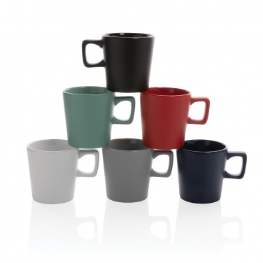 Logotrade promotional merchandise picture of: Ceramic modern coffee mug 300ml