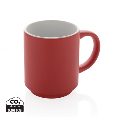 Logotrade advertising product picture of: Ceramic stackable mug 180ml
