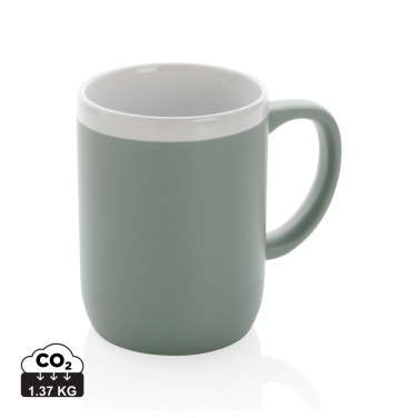 Logotrade promotional products photo of: Ceramic mug with white rim 300ml