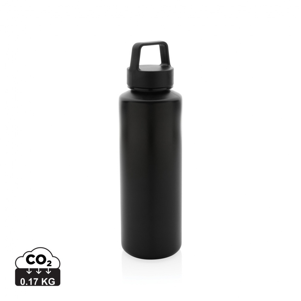 Logotrade promotional item picture of: RCS certified recycled PP water bottle with handle