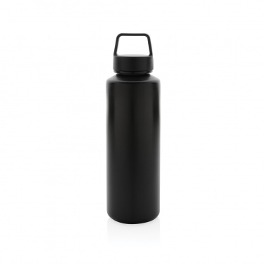 Logo trade promotional gifts image of: RCS certified recycled PP water bottle with handle
