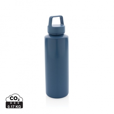 Logo trade promotional merchandise image of: RCS certified recycled PP water bottle with handle