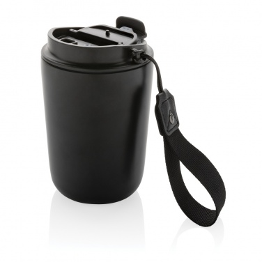 Logotrade promotional items photo of: Cuppa RCS re-steel vacuum tumbler with lanyard