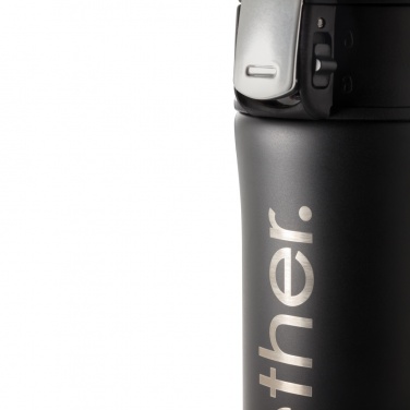 Logotrade promotional items photo of: RCS Recycled stainless steel easy lock vacuum mug