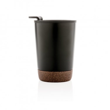 Logo trade promotional products image of: GRS RPP stainless steel cork coffee tumbler