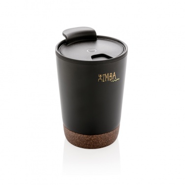 Logo trade advertising product photo of: GRS RPP stainless steel cork coffee tumbler