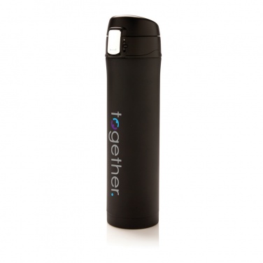 Logo trade promotional products picture of: RCS Re-steel easy lock vacuum flask