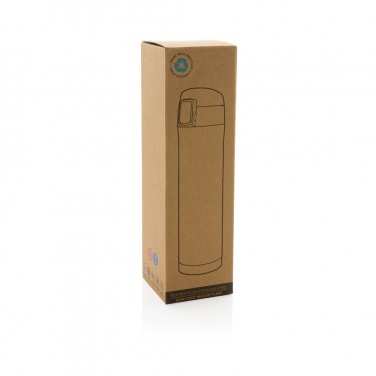 Logo trade promotional merchandise picture of: RCS Re-steel easy lock vacuum flask