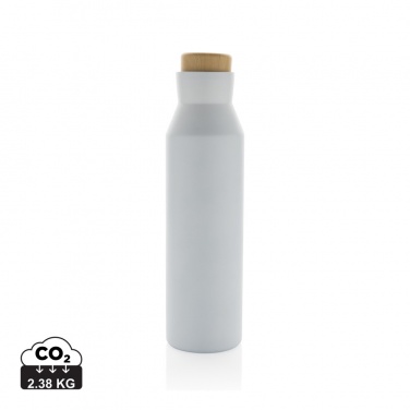 Logo trade promotional items image of: Gaia RCS certified recycled stainless steel vacuum bottle