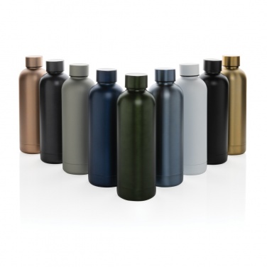 Logotrade promotional giveaways photo of: RCS Recycled stainless steel Impact vacuum bottle