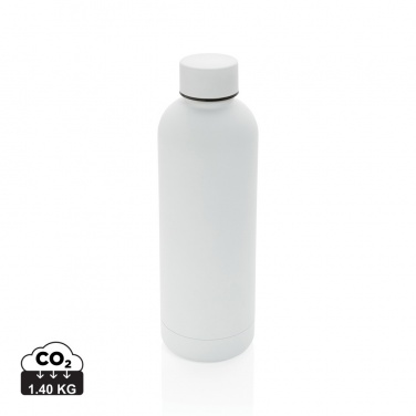 Logo trade promotional giveaway photo of: RCS Recycled stainless steel Impact vacuum bottle