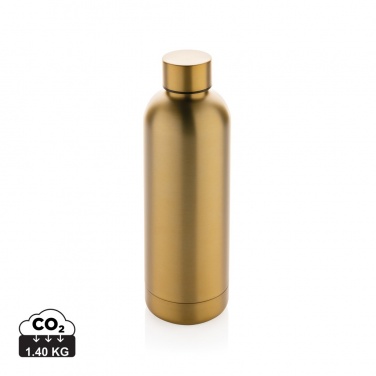 Logo trade promotional giveaways picture of: RCS Recycled stainless steel Impact vacuum bottle