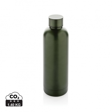 Logo trade promotional gifts picture of: RCS Recycled stainless steel Impact vacuum bottle