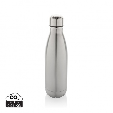 Logo trade promotional gifts picture of: Eureka RCS certified re-steel single wall water bottle