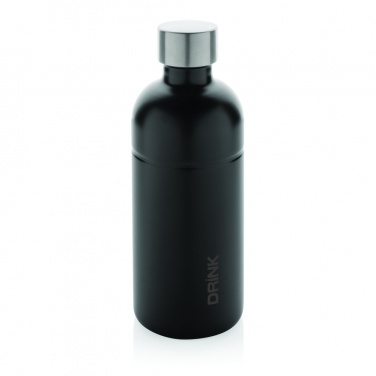 Logo trade corporate gifts image of: Soda RCS certified re-steel carbonated drinking bottle