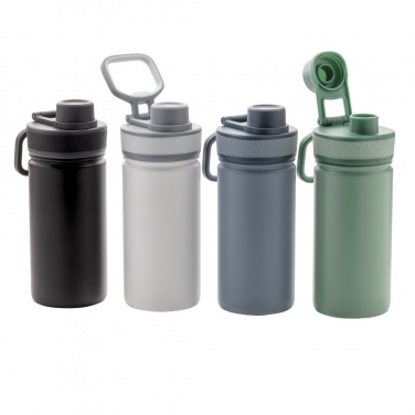 Logotrade promotional merchandise photo of: Vacuum stainless steel bottle with sports lid 550ml