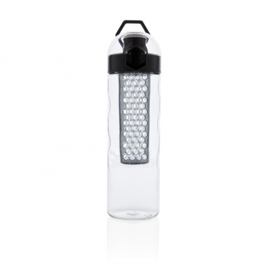 Logo trade promotional merchandise picture of: Honeycomb lockable leak proof infuser bottle