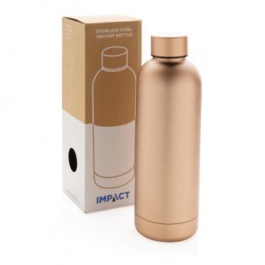 Logo trade promotional gifts image of: Impact stainless steel double wall vacuum bottle