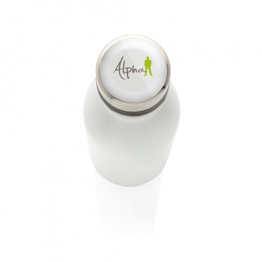Logotrade promotional gift picture of: Deluxe stainless steel water bottle