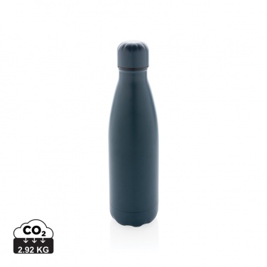Logo trade promotional merchandise photo of: Solid colour vacuum stainless steel bottle 500 ml